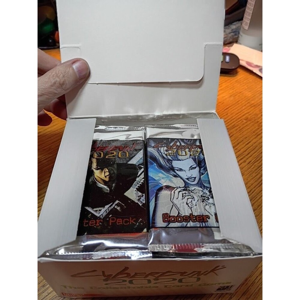 Cyberpunk CCG 2020 Edition Booster Packs. SEALED New Open Box (starters sealed) - Picture 3 of 5